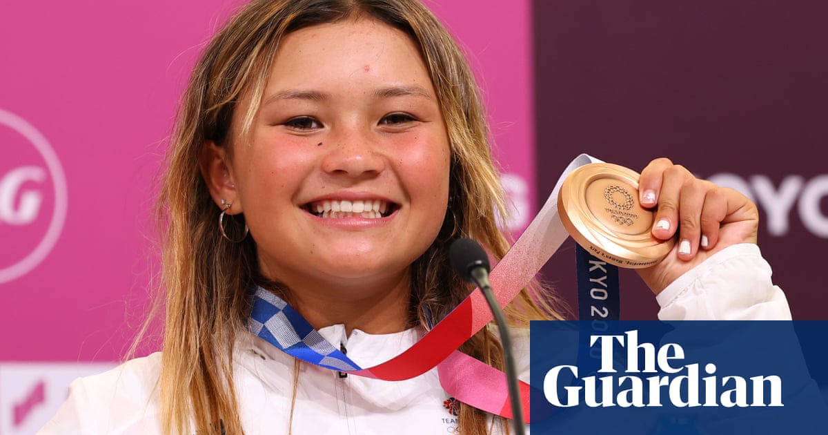 Sky Brown, 13, becomes Britains youngest Olympic medallist with skateboard bronze | Tokyo Olympic Games 2020 | The Guardian