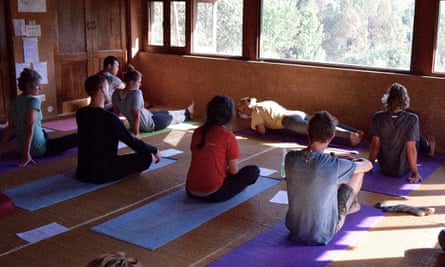 Yoga and walking in the Himalayas with Little French Retreat