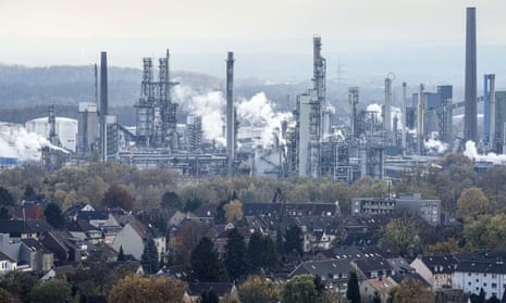 A BP oil refinery in Gelsenkirchen, Germany.