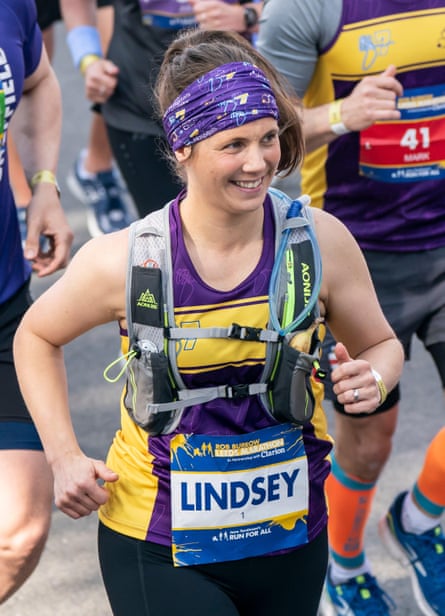 Lindsey Burrow will run the London Marathon and then the Leeds Marathon in the space of two weeks.