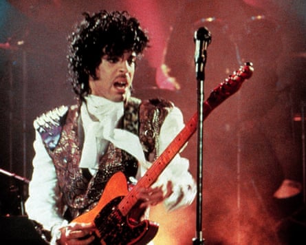 Prince in Purple Rain.