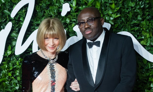 Anna Wintour and Edward Enninful