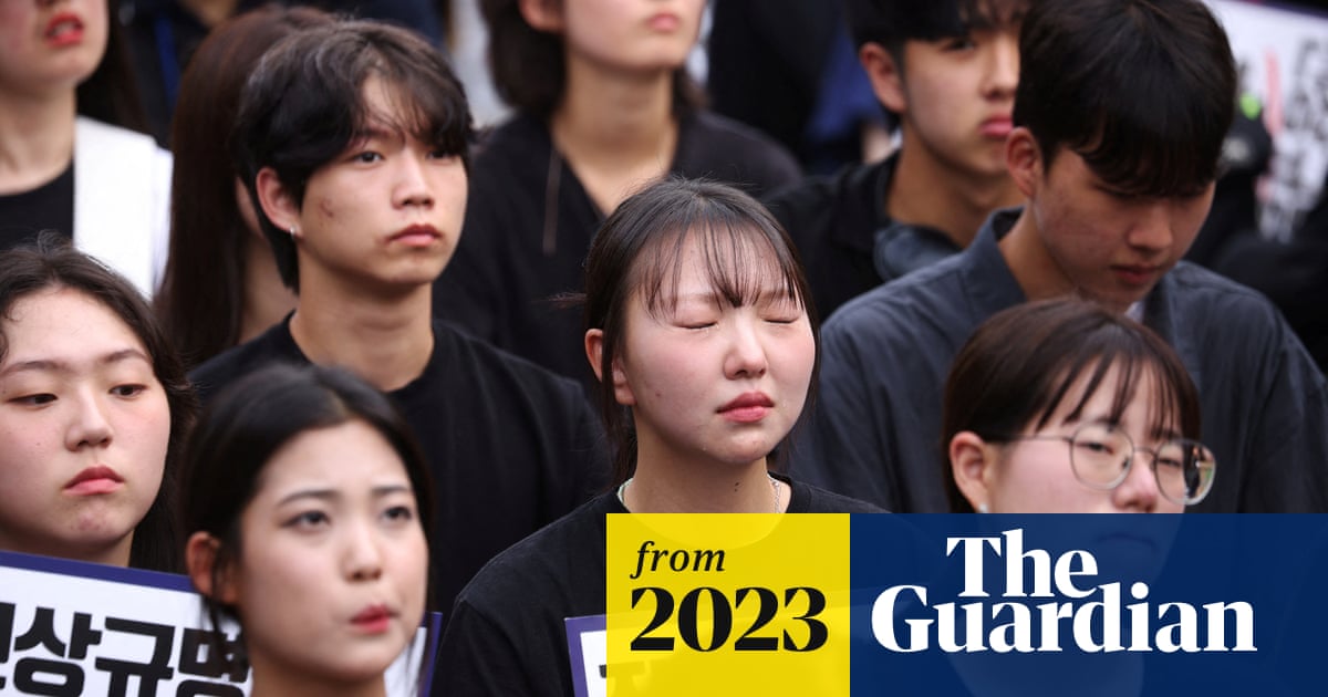 Abused, traumatised and powerless: South Korea's teachers on why they are protesting | South Korea | The Guardian