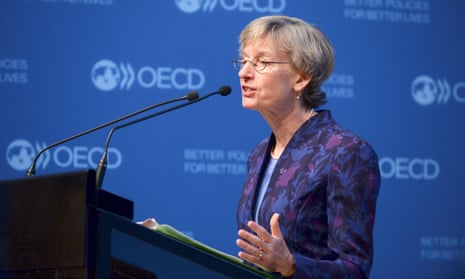 Catherine Mann, a former White House adviser, was the chief economist at the OECD from 2014 to 2017.