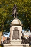 A statue of Edward Colston in Bristol