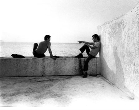 Ian and Chaz in the Bahamas.