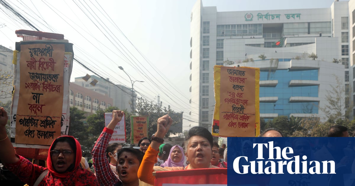 ‘Women’s freedoms are at stake’: concern at rise of Islamist party before Bangladesh election