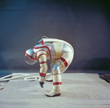 Hubert ‘Vic’ Vokukal modelling the AX-3 spacesuit at Nasa’s Ames Research Center in California, 1977The 20th century demonstrated that space travel was possible. But the 21st is showing that it might be profitable. We now depend on our space activities for everything from communication to navigation, as well as Earth observation, science, finance and defence