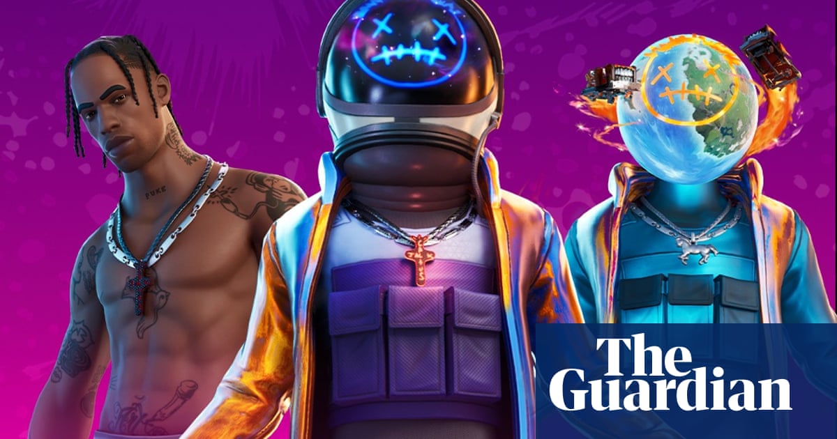 More Than 12m Players Watch Travis Scott Concert In Fortnite Fortnite The Guardian - roblox player rap list