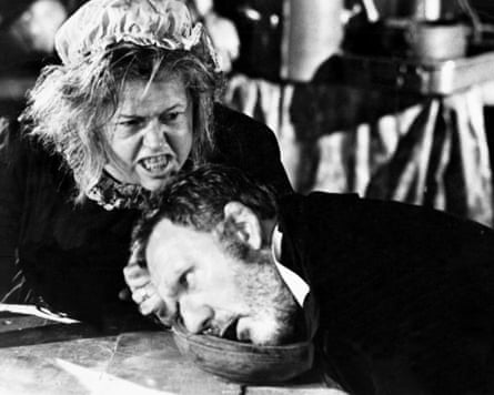 Diana Dors in a scene from the orginal Amazing Mr Blunden