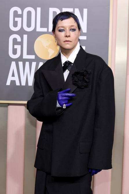 Menswear steals the show on a grey Golden Globes red carpet | Fashion | The Guardian Menswear steals the show on a grey Golden Globes red carpet | Fashion | The Guardian