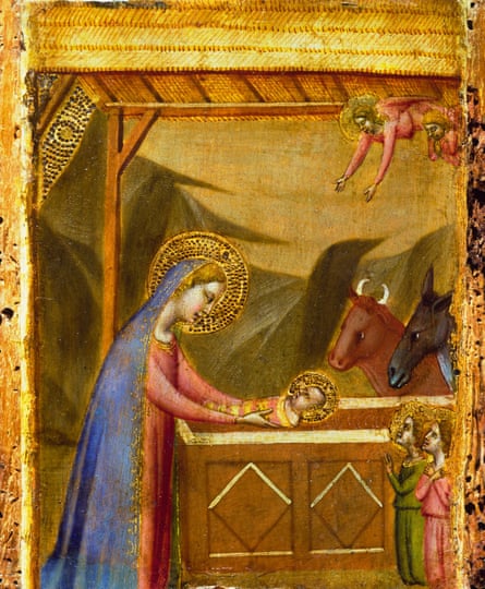 tudio of Bernardo Daddi (+1350) The Nativity Date: c.1340-80