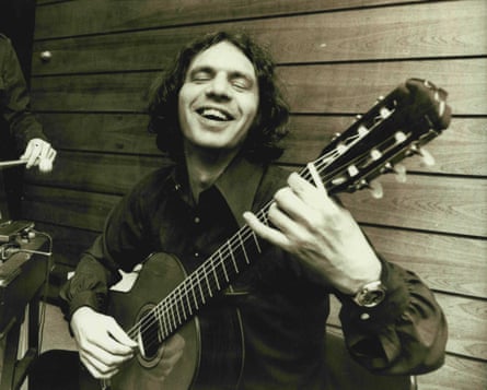 Towner in Sydney, Australia, in 1974 while touring with the Gary Burton Quartet.