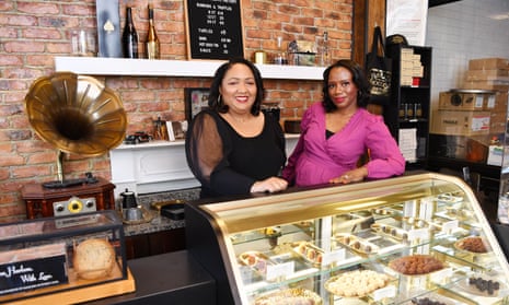 Harlem Chocolate Factory co-founders Jessica Spaulding and Asha Dixon inside their store in New York City.