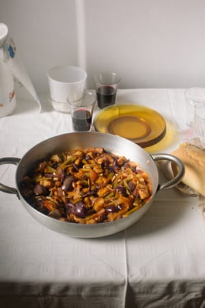 âCaponata has an affinity with roast meat, particularly lamb.â