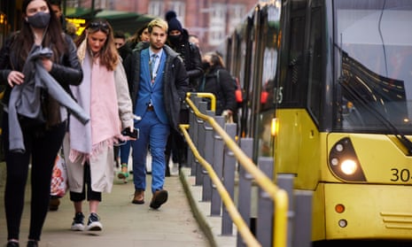 Commuters in Manchester: many employers are rethinking standard 5-day, workplace-based weeks.