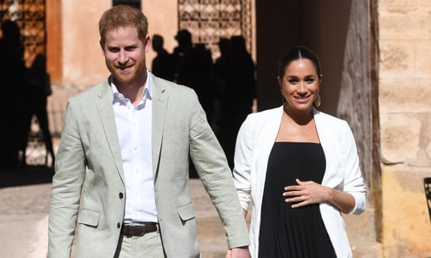 Prince Harry, the Duke of Sussex and his wife Meghan, Duchess of Sussex.