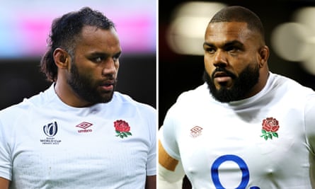 Billy Vunipola (left) and Kyle Sinckler 