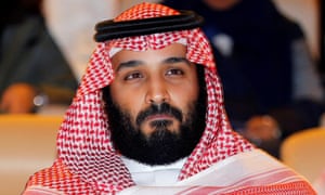 The Saudi crown prince, Mohammed bin Salman.
