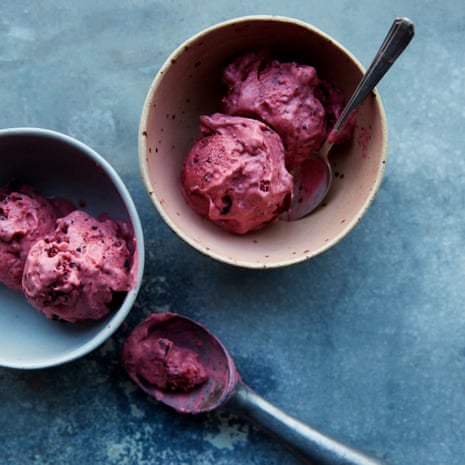 Instant ice-cream and cherry clafoutis: Anna Jones' frozen fruit