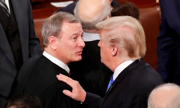Thursday US briefing: John Roberts rebukes Trump for attack on judge