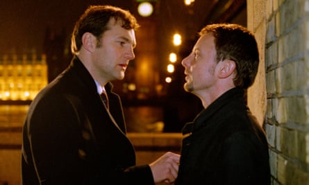 David Morrissey and John Simm in State of Play.