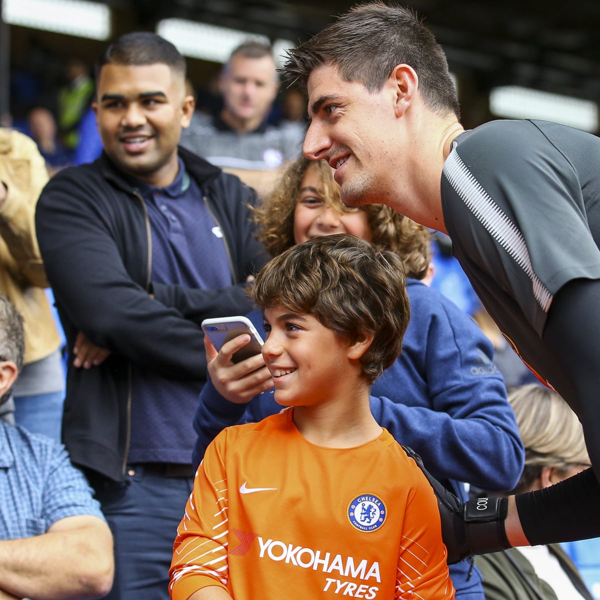 For His Birthday He Wanted To Meet Thibaut Courtois It Felt Unrealistic Chelsea The Guardian For His Birthday He Wanted To Meet Thibaut Courtois It Felt Unrealistic Chelsea The Guardian