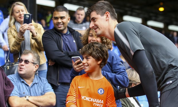 Michael Peter Hadad and his family flew to London in October 2017, and his hopes of meeting Thibaut Courtois were realised at Chelsea’s game against Crystal Palace.