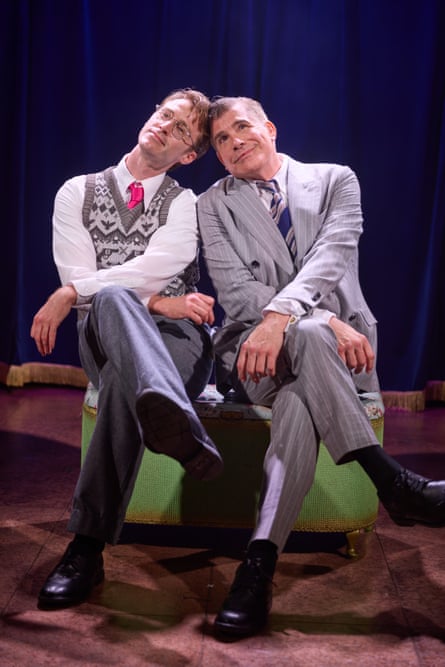Under cover … Hugo Bolton and Bryan Batt in Here Comes J Edgar! A Comedy Musical