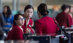 Cathay Pacific staff