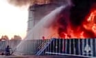 Ukraine war briefing: 'Drone sanctions' burn Russian oil reserves