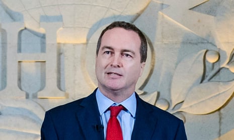 Robert Hannigan, in 2015, when he was director of GCHQ.