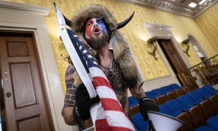 QAnon Shaman … Jacob Chansley.