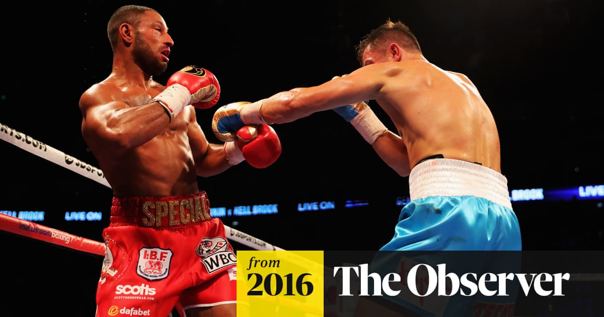 Kell Brook S Brave Title Bid Ended By Fearsome Champion Gennady Golovkin Kell Brook The Guardian
