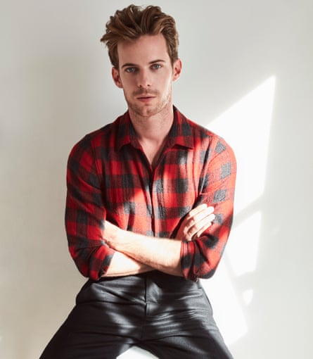 Check mate: Treadaway wears shirt £435, Ann Demeulemeester (brownsfashion.com) and trousers £425, margarethowell.com