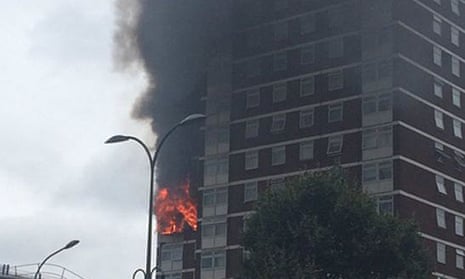 The fire in Shepherd’s Bush last August caused by a faulty tumble dryer.