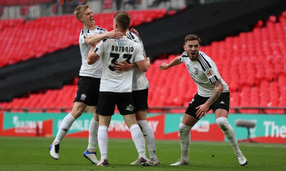 A trip to Wembley for the FA Trophy final helped Hereford to get through 2020-21 but a shutdown this season could decimate the club’s finances.