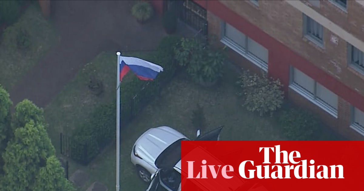 Politics live: arrest after car allegedly rams Russian consulate; Jacinta Nampijinpa Price says Australia should ‘do what Reagan did’