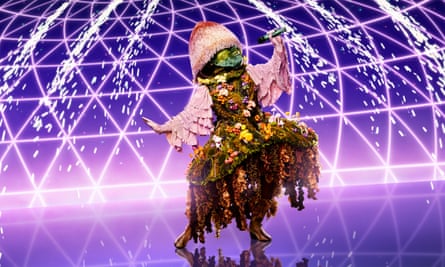 Charlotte Church as Mushroom in The Masked Singer.