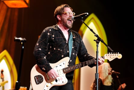 The US might yet save rock’n’roll … JD McPherson performs in Nashville last month.