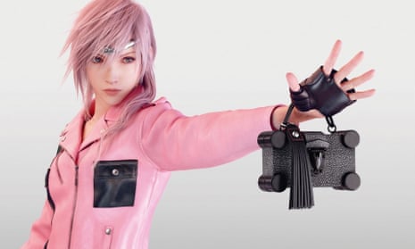 Final Fantasy … Lady Lightning for Louis Vuitton.
