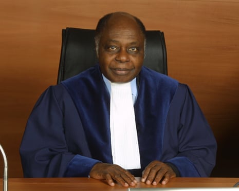 Thomas Mensah in 2001. He became involved in public service when he joined the International Maritime Organization in 1968.