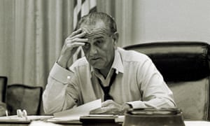 President Lyndon Johnson in 1968