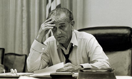 President Lyndon Johnson in 1968