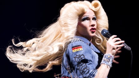 John Cameron Mitchell in Hedwig and the Angry Inch on Broadway.