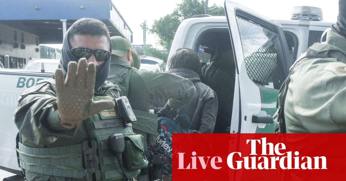 Arrests begin in New Orleans immigration crackdown, pictures suggest – live