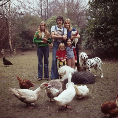 Frozen in time: Paul and Linda McCartney and family, 4 April 1976 | Paul McCartney | The Guardian