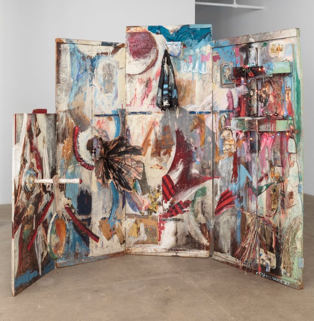 Carole Schneemann, Four Fur Cutting Boards, 1963.