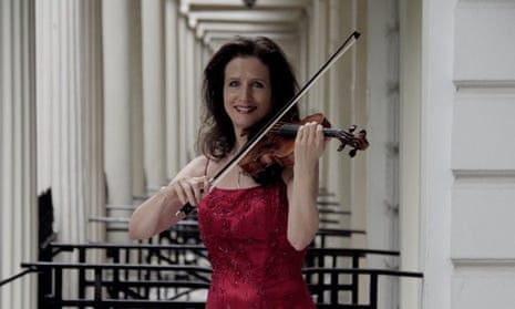 Vibrant playing … violinist Madeleine Mitchell