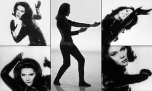 Diana Rigg as Mrs Emma Peel in The Avengers